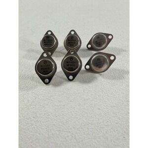 Lot Of 6 Motorola MJ15024 Silicon Power Transistor 16A TO-3